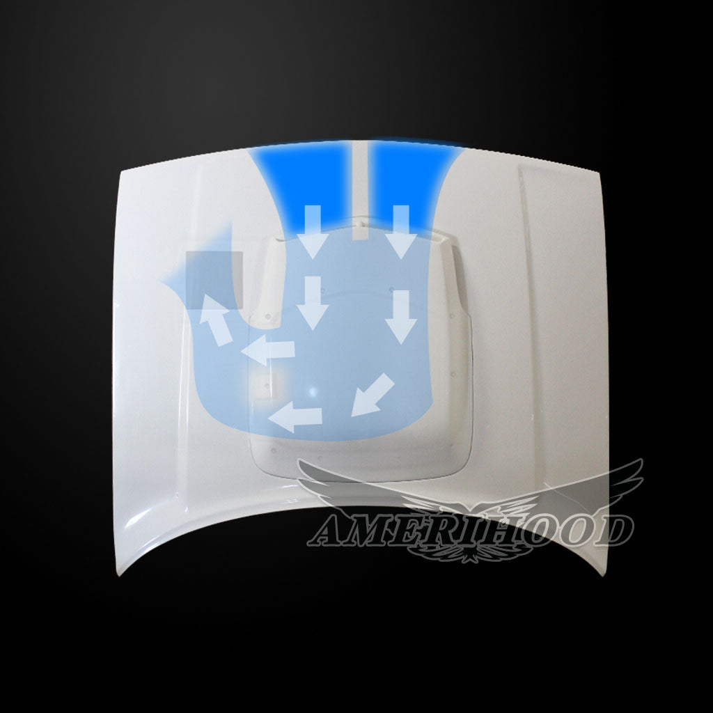 Dodge Challenger Type-TA Style Functional Ram Air Hood